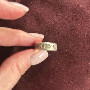 Tiffany sterling silver ring
